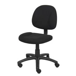 Boss Armless Ergonomic Fabric Swivel Task Chair, Black (B315-BK) -Home furniture 0C84CC28 34EC 4F08 918CC402C1BA3760 s7