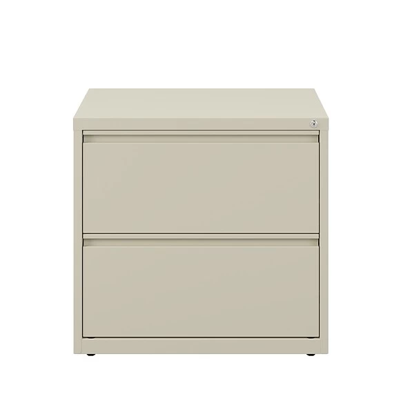 Quill Brand® Commercial 2 File Drawers Lateral File Cabinet, Locking, Putty/Beige, Letter/Legal, 30"W (20067D) 1 Quill Brand® Commercial 2 File Drawers Lateral File Cabinet, Locking, Putty/Beige, Letter/Legal, 30"W (20067D)