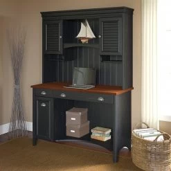 Bush Furniture Fairview 48 "W Desktop Hutch, Antique Black (WC53919-03) 11 Bush Furniture Fairview 48 "W Desktop Hutch, Antique Black (WC53919-03) -Home furniture 0E0E52B2 FD8F 49E4 B528291FEDC770B8 s7