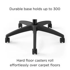 Union & Scale™ Workplace2.0™ 500 Series Armless Fabric Task Chair, Iron Ore (52263) -Home furniture 240596D7 A9C6 4C67 B5E0D25AFB3CBD67 s7