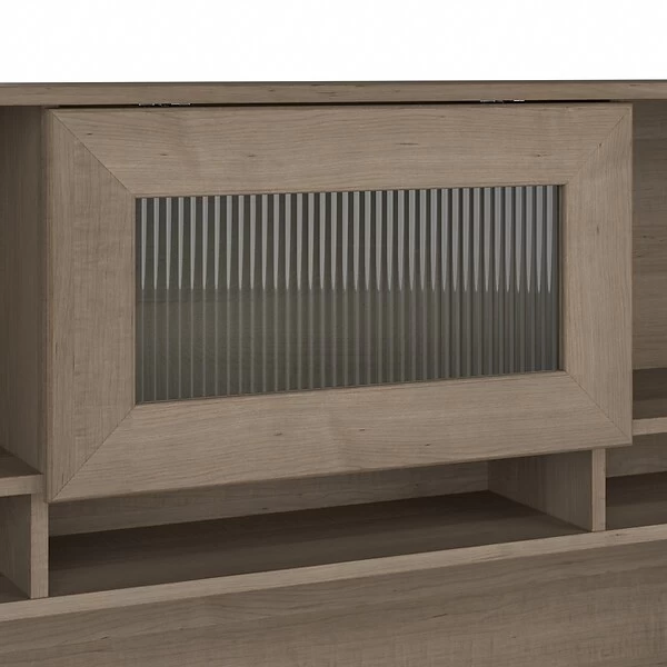 Bush Furniture Cabot 5 Shelf 66"H Bookcase, Modern Walnut (WC31066) 4 Bush Furniture Cabot 5 Shelf 66"H Bookcase, Modern Walnut (WC31066) - Image 4