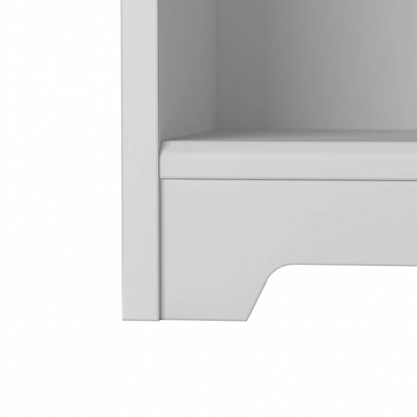 Bush Furniture Cabot 66.3" 5-Shelf Bookcase, White (WC31966) 5 Bush Furniture Cabot 66.3" 5-Shelf Bookcase, White (WC31966) - Image 5