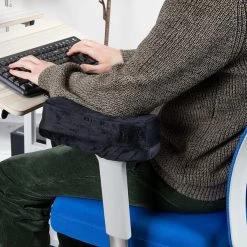 Mind Reader Harmony Collection Fabric Arm Rests, Black, 2/Set (ARMREST2-BLK) -Home furniture 43936DF9 F4FB 4583 AE6626F1CF0BD132 s7