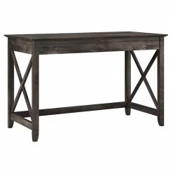 Bush Furniture Key West 48" Writing Desk, Dark Gray Hickory (KWD148GH-03)