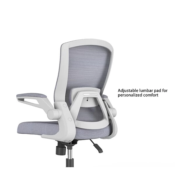 RAYNOR GROUP ION Fabric Task Chair, Blue/White (ION-WH-BLU) 5 RAYNOR GROUP ION Fabric Task Chair, Blue/White (ION-WH-BLU) - Image 5