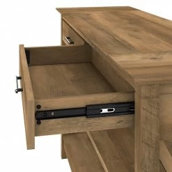 Bush Furniture Key West 47" X 16" Console Table With Drawers And Shelves, Reclaimed Pine (KWT248RCP-03) -Home furniture B8B5FBE6 EDB9 4879 9B5D2139B3EC1066 s7
