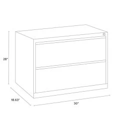 Quill Brand® Commercial 2 File Drawers Lateral File Cabinet, Locking, Putty/Beige, Letter/Legal, 30"W (20067D) 11 Quill Brand® Commercial 2 File Drawers Lateral File Cabinet, Locking, Putty/Beige, Letter/Legal, 30"W (20067D) -Home furniture C827F806 352B 417B 8A4ED027752A88B2 s7