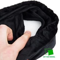 Mind Reader Harmony Collection Fabric Arm Rests, Black, 2/Set (ARMREST2-BLK) -Home furniture DBEE0D14 01A9 4F23 BD1C1A8E35C6014F s7