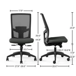 Union & Scale™ Workplace2.0™ 500 Series Armless Fabric Task Chair, Iron Ore (52263) -Home furniture DF497109 55CC 4DC9 B00357E8ADB796CE s7