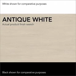 Bush Furniture Salinas 5 Shelf Bookcase, Antique White (SAB132AW-03) -Home furniture EAF73354 CB57 4B78 A71467A02CF5622D s7