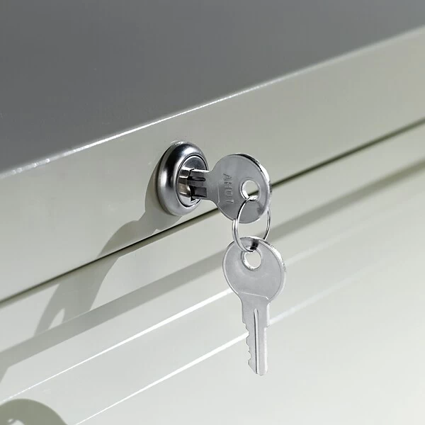 Alera® Four-Drawer Lateral File Cabinet, 36w X 18d X 52 1/2h, Light Gray (ALELF3654LG) 2 Alera® Four-Drawer Lateral File Cabinet, 36w X 18d X 52 1/2h, Light Gray (ALELF3654LG) - Image 2