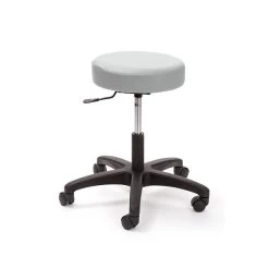 Brandt Econobuoy 13421 14" Pneumatic Stool Without Backrest, Dove Gray