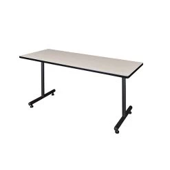 Regency Seating Kobe 72" X 24" Training Table, Maple (MKTRCT7224PL)