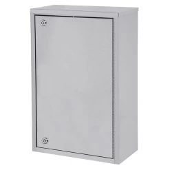Omnimed Large Single Door Narcotic Cabinet - 4 Shelves - 8" D (181481)