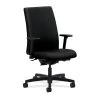 HON® Ignition® Mid-Back Office Chair, Black Fabric, Seat: 20"W X 17"D; Back: 19"W X 24"H
