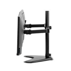Fellowes Professional Series Free-standing Dual Horizontal Monitor Arm, Up To 27", Black (8043701) -Home furniture m006468875 s7
