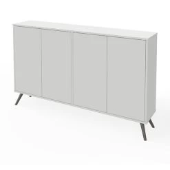 Bestar Small Space Krom 60" Storage Unit In White (17164-1117)