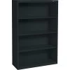 Tennsco® Metal Bookcases In Black, 52-1/2"