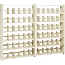 Tennsco® Snap-Together Shelving, 48x76", 6 Shelves, Closed Add-On Unit