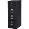 Quill Brand® Commercial 4 File Drawer Vertical File Cabinet, Locking, Black, Legal, 26.5"D (13450D)