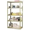 Tennsco Commercial Shelving Unit, Supports 1,000 Lbs. Per Shelf, Sand, 72"H X 36"W X 18 1/2"D