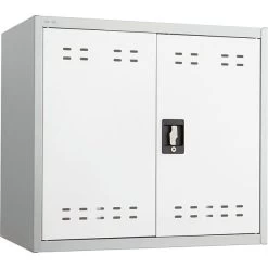 Safco 27"H Steel Storage Cabinet, Gray