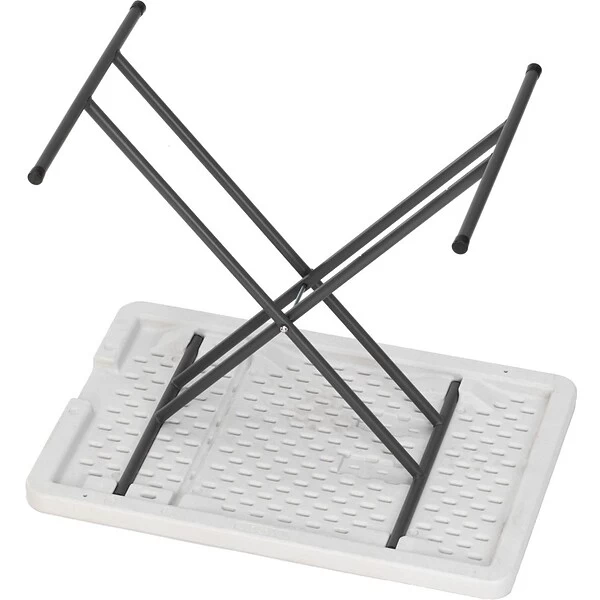 Iceberg IndestrucTables Too™ 1200 Series Personal Folding Table, Platinum/Gray 2 Iceberg IndestrucTables Too™ 1200 Series Personal Folding Table, Platinum/Gray - Image 2