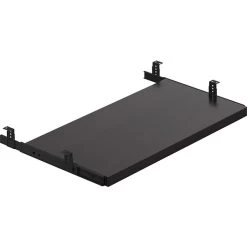 Global Offices To Go® 22 5/8" Wide Keyboard Tray, American Espresso, 11/16" Front X 22 5/8"W X 13"D