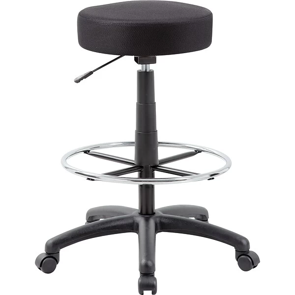 Boss® The Dot Drafting Stool, Black (B16210-BK) 1 Boss® The Dot Drafting Stool, Black (B16210-BK)