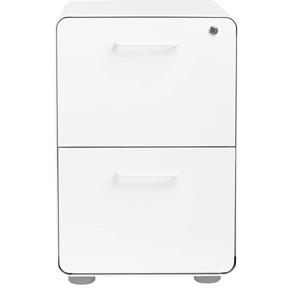 Poppin White Stow 2-Drawer File Cabinet (100413) 1 Poppin White Stow 2-Drawer File Cabinet (100413)