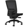 Union & Scale Workplace2.0™ Fabric Task Chair, Black, Adjustable Lumbar, Armless, Advanced Synchro Tilt
