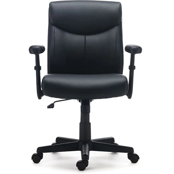 Quill Brand® Traymore Luxura Managers Chair, Black 2 Quill Brand® Traymore Luxura Managers Chair, Black - Image 2