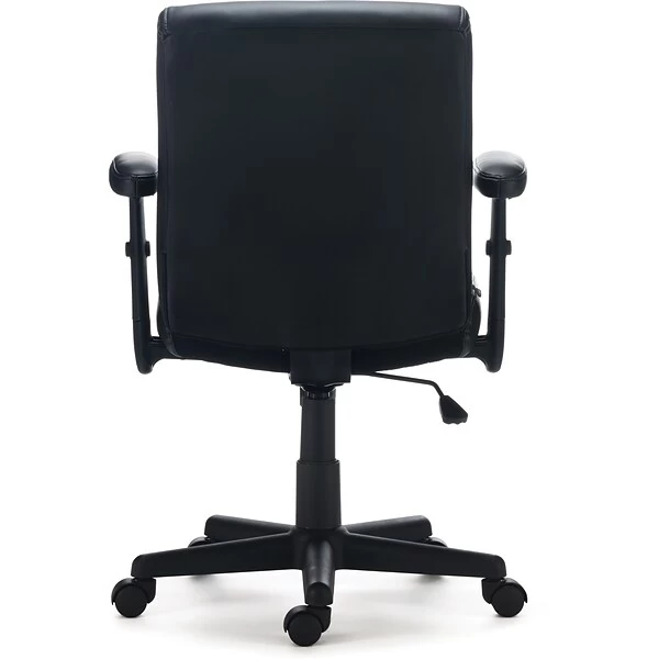 Quill Brand® Traymore Luxura Managers Chair, Black 4 Quill Brand® Traymore Luxura Managers Chair, Black - Image 4