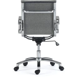 Quill Brand® Everell Fabric Managers Chair, Gray (53279) -Home furniture s1127094 s7