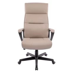 Quill Brand® Rutherford Luxura Manager Chair, Tan/Modern Gray (45609)