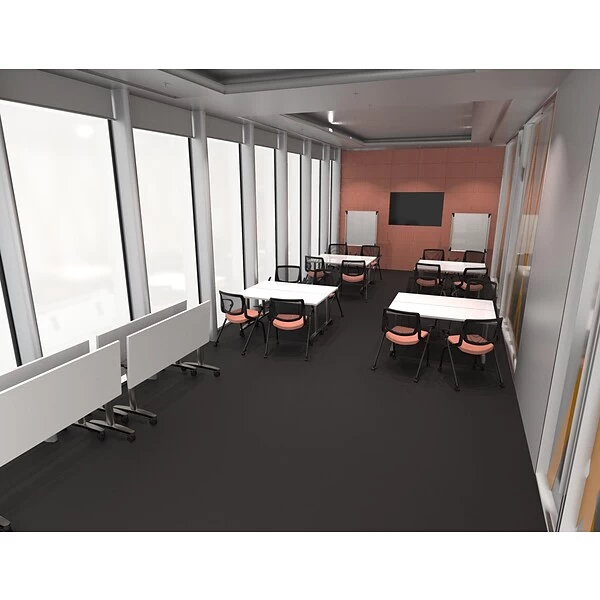 Union & Scale™ Workplace2.0™ Nesting Training Table, 24'' X 60'', Silver Mesh (UN56115) 1 Union & Scale™ Workplace2.0™ Nesting Training Table, 24'' X 60'', Silver Mesh (UN56115)