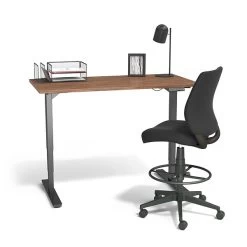 Essentials™ Fabric Drafting Stool, Black (UN59390) 9 Essentials™ Fabric Drafting Stool, Black (UN59390) -Home furniture s1198887 s7