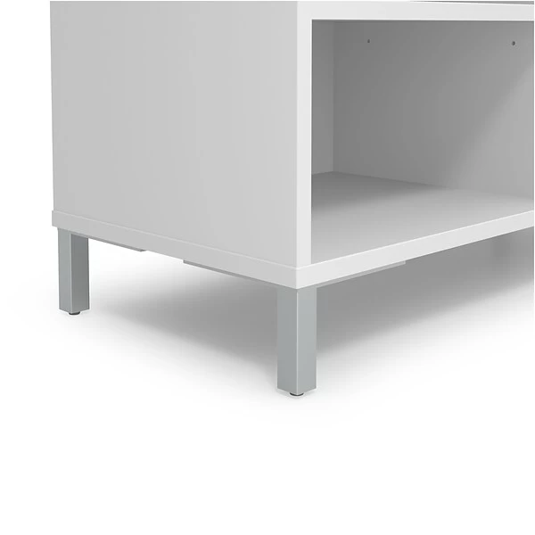 Union & Scale™ Essentials 5 Shelf 31"H Laminate Bookcase, White (UN56978) 2 Union & Scale™ Essentials 5 Shelf 31"H Laminate Bookcase, White (UN56978) - Image 2