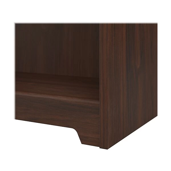 Bush Furniture Cabot 5 Shelf 66"H Bookcase, Modern Walnut (WC31066) 3 Bush Furniture Cabot 5 Shelf 66"H Bookcase, Modern Walnut (WC31066) - Image 3