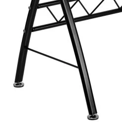 Flash Furniture 24" W Glass L-Shape Computer Desk, Black (NANCP60) -Home furniture sp109852344 s7