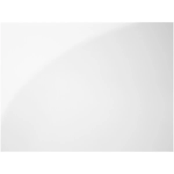 Monarch 47" Computer Desk, Glossy White/Chrome (I 7520) 3 Monarch 47" Computer Desk, Glossy White/Chrome (I 7520) - Image 3