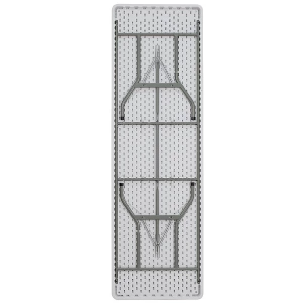 Flash Furniture Folding Table, 96" X 30", White (DAD-YCZ-244-GW-GG) 6 Flash Furniture Folding Table, 96" X 30", White (DAD-YCZ-244-GW-GG) - Image 6