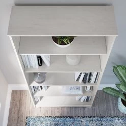 Bush Furniture Cabot 5 Shelf 66"H Bookcase, Linen White Oak (WC31166-03) -Home furniture sp115661372 s7