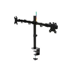 Kensington SmartFit Ergo Adjustable Dual Monitor Arm, Up To 32", Black (K55409WW)