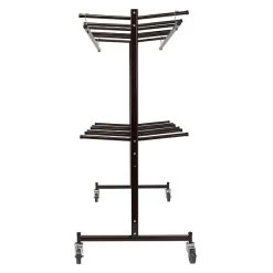 NPS Folding Chair Dollies, Chair Truck W/ Checkerette Bars, Brown (84-60) 9 NPS Folding Chair Dollies, Chair Truck W/ Checkerette Bars, Brown (84-60) -Home furniture sp122994676 s7
