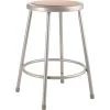 NPS 6200 Series 24" Heavy Duty Steel Stool, Gray -2 Pack (6224/2)