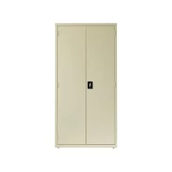 Hirsh 72" Steel Storage Cabinet With 5 Shelves, Putty (22004)