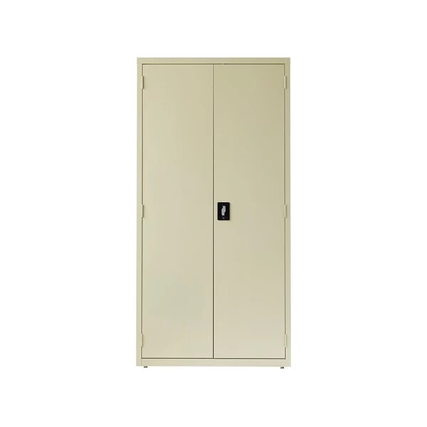 Hirsh 72" Steel Storage Cabinet With 5 Shelves, Putty (22004) 1 Hirsh 72" Steel Storage Cabinet With 5 Shelves, Putty (22004)