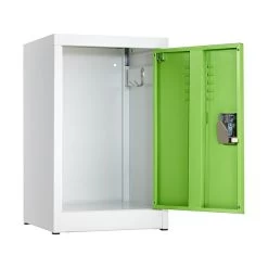 AdirOffice 24" Steel Single Tier Green Storage Locker (629-02-GRN)