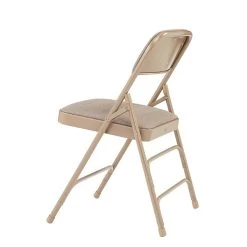NPS 2300 Series Fabric Padded Triple Brace Double Hinge Premium Folding Chairs, Cafe Beige/Beige, 4 Pack (2301/4) 10 NPS 2300 Series Fabric Padded Triple Brace Double Hinge Premium Folding Chairs, Cafe Beige/Beige, 4 Pack (2301/4) -Home furniture sp130557493 s7